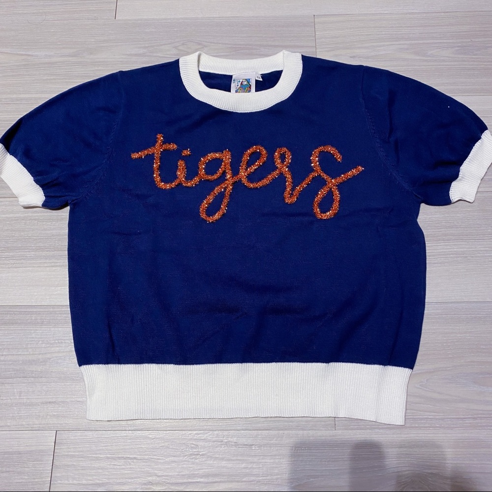 Queen of Sparkles Auburn Tigers Sweater